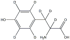 DL‑4‑Hydroxyphenyl‑d₄‑alanine‑2,3,3‑d₃