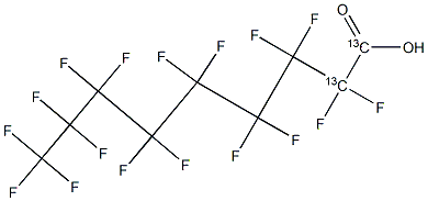 Perfluorononanoic acid (PFNA) (¹³C₂, 99%)