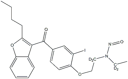 N-Nitroso N-Desethyl Amiodarone-d4