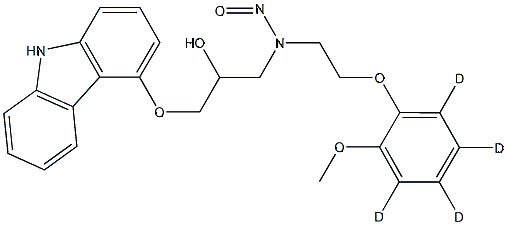 N‑Nitroso‑carvedilol‑d₄