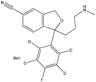 rac-Desmethylcitalopram-d4 hydrobromide