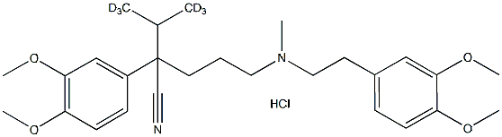 Verapamil-d₆ Hydrochloride