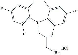 Didesmethylimipramine-2,4,6,8-d₄ Hydrochloride