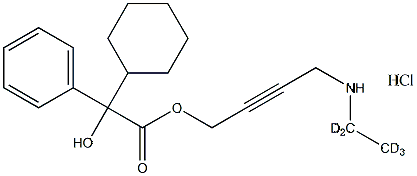 rac Desethyl Oxybutynin-d5 Hydrochloride