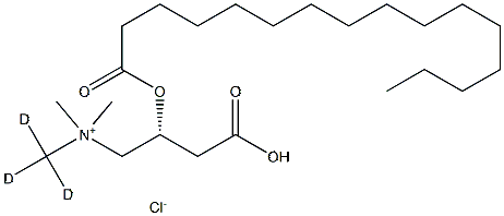 Palmitoyl-L-carnitine-d3 (chloride)