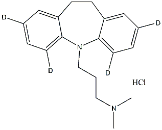 Imipramine-2,4,6,8-d₄ Hydrochloride